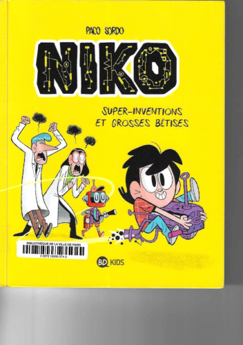 Okładki książek z cyklu Niko
