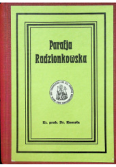 Okładka książki Parafja Radzionkowska Józef Knosała
