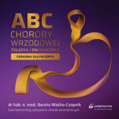 Okładka książki ABC choroby wrzodowej żołądka i dwunastnicy. Poradnik dla pacjenta Dorota Waśko-Czopnik