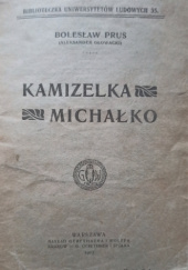 Okładka książki Kamizelka. Michałko Bolesław Prus