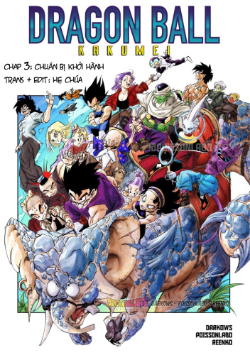 Okładki książek z cyklu Dragon Ball Kakumei