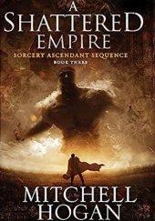 Okładka książki A Shattered Empire autora Mitchell Hogan, 9780062407283