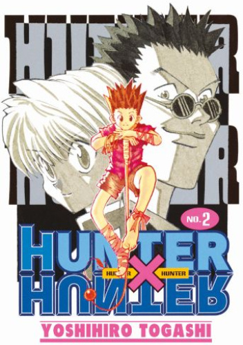 Okładki książek z cyklu Hunter x Hunter