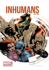 Okładka książki Marvel: The Legendary Graphic Novel Collection: Volume 28: Inhumans - Part II Paul Jenkins, Jae Lee