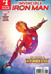 Okładka książki Invincible Iron Man Vol. 4 #1 Brian Michael Bendis, Stefano Caselli