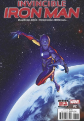 Okładka książki Invincible Iron Man Vol. 4 #2 Brian Michael Bendis, Stefano Caselli