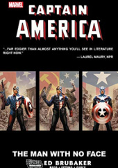 Okładka książki Captain America: The Man With No Face Ed Brubaker, Steve Epting, Butch Guice, Luke Ross
