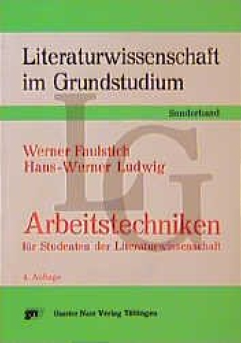 Okładki książek z serii Literaturwissenschaft im Grundstudium