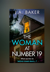 Okładka książki The woman at number 19 J.A. Baker