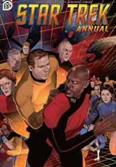 Okładka książki Star Trek Annual 2023 Collin Kelly