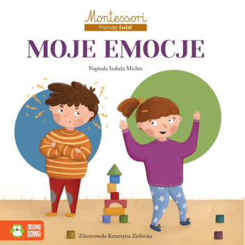 Okładki książek z serii Montessori Poznaję świat