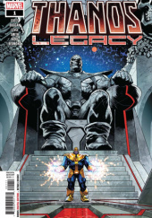 Okładka książki Thanos: Legacy Donny Cates, Brian Level