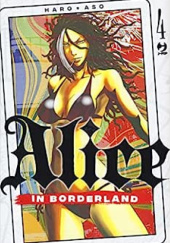 Okładka książki Alice in Borderland #4 Haro Aso