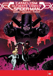 Okładka książki Cataclysm: Ultimate Comics Spider-Man #1 Brian Michael Bendis, David Marquez