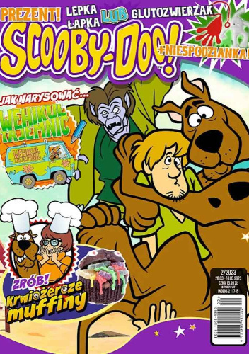 Okładki książek z serii Scooby-Doo Magazyn
