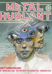 Okładka książki Metal Hurlant #2/2023 Lisa Blumen, Pim Bos, Laurent Genefort, Richard Guérineau, Lewis Trondheim, Mark Waid