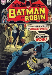 Okładka książki Detective Comics# 395 Neal Adams, Dennis O'Neil