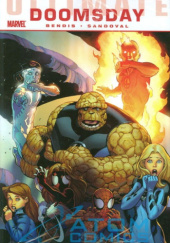 Okładka książki Ultimate Comics: Doomsday Brian Michael Bendis, Ed McGuinness, Rafa Sandoval