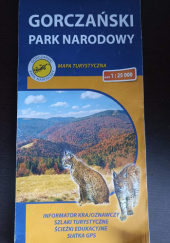 Okładka książki Gorczański Park Narodowy. Mapa turystyczna. 1 : 25 000. Compass 