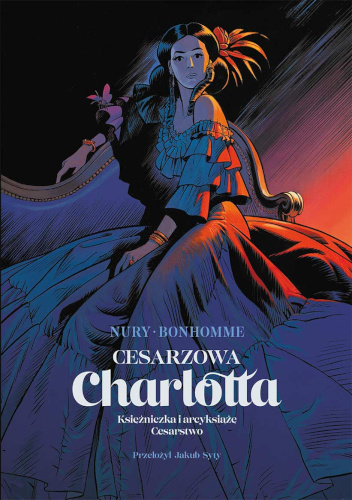Okładki książek z cyklu Cesarzowa Charlotta