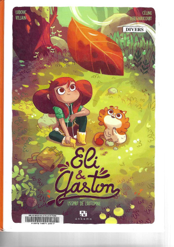 Okładki książek z cyklu Eli & Gaston
