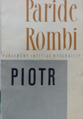 Okładka książki Piotr Paride Rombi