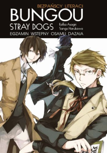 Okładki książek z cyklu Bungou Stray Dogs Light Novels