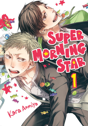 Okładki książek z cyklu Super Morning Star