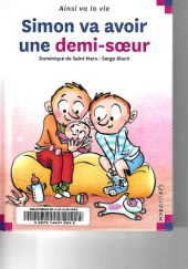 Okładka książki Simon va avoir une demi-soeur Dominique de Saint Mars