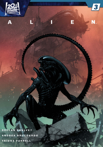 Okładki książek z cyklu Alien: Thaw