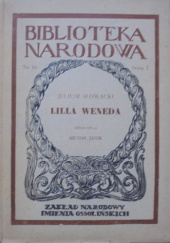 Okładka książki Lilla Weneda Juliusz Słowacki