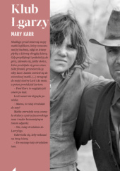 Okładka książki Klub łgarzy Mary Karr