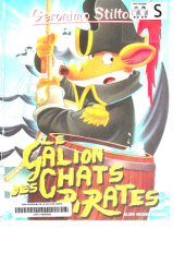 Okładka książki Le galion des chats pirates Geronimo Stilton