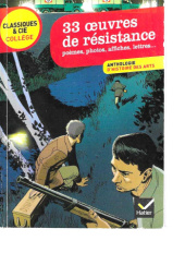 Okładka książki 33 oeuvres de resistance Bertrand Louet, Laure Pequignot-Grandjean