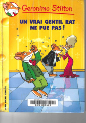 Okładka książki Un vrai gentil rat ne pue pas! Geronimo Stilton