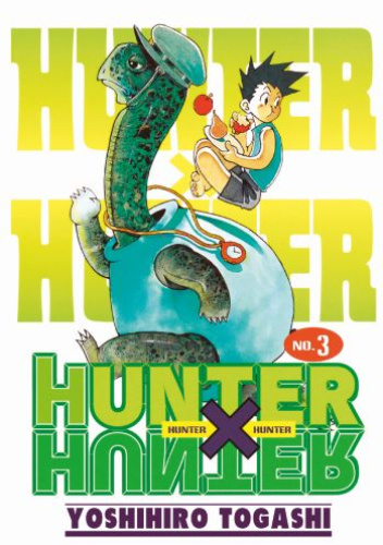 Okładki książek z cyklu Hunter x Hunter