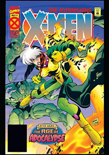 Okładki książek z cyklu Astonishing X-Men (1995)