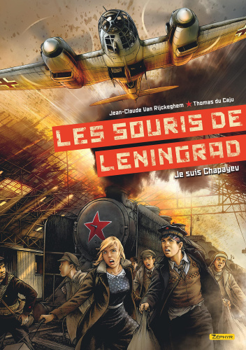 Okładki książek z cyklu Les souris de Leningrad