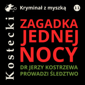 Okładka książki Zagadka jednej nocy Tadeusz Kostecki