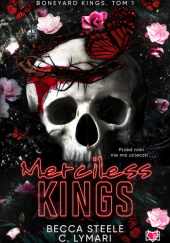 Okładka książki Merciless Kings Claudia Lymari, Becca Steele