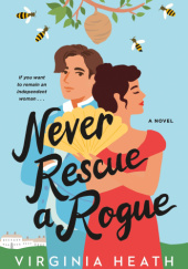 Okładka książki Never Rescue a Rogue Virginia Heath