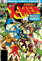 Okładka książki Uncanny X-Men Vol 1 Annual #5 Brent Anderson, Chris Claremont