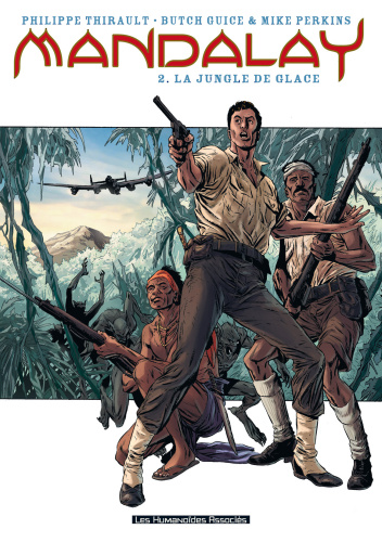 Okładki książek z cyklu Mandalay