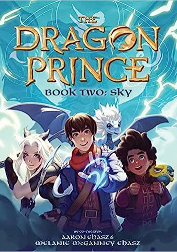 Okładki książek z serii The Dragon Prince