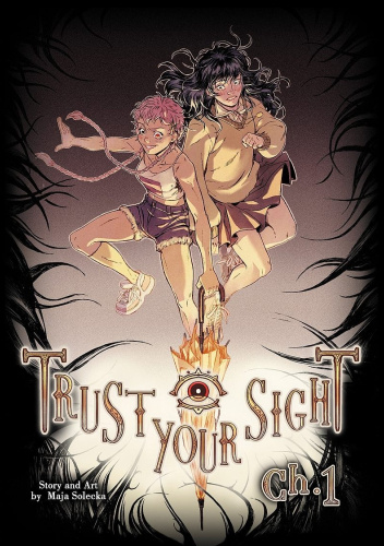 Okładki książek z cyklu Trust Your Sight