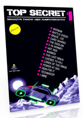 Okładka książki Top Secret 01/1990 REEDYCJA 2021 Redakcja magazynu Top Secret