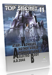 Okładka książki Top Secret 04/1992 REEDYCJA 2022 Redakcja magazynu Top Secret