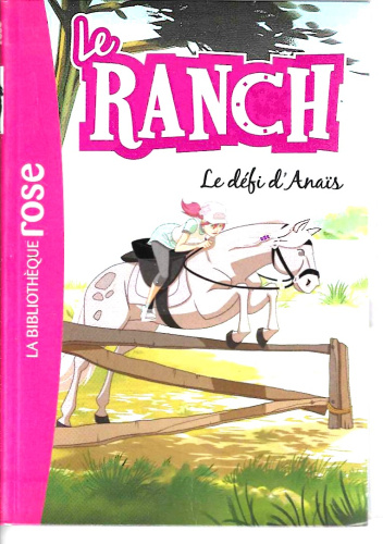 Okładki książek z cyklu Le ranch
