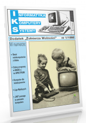 Okładka książki IKS - Informatyka Komputery Systemy nr 1/1986 Redakcja Magazynu IKS