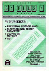 Okładka książki 64 Plus 4 i Amiga 1/1990 (1) Redakcja magazynu C64 Plus 4 i Amiga